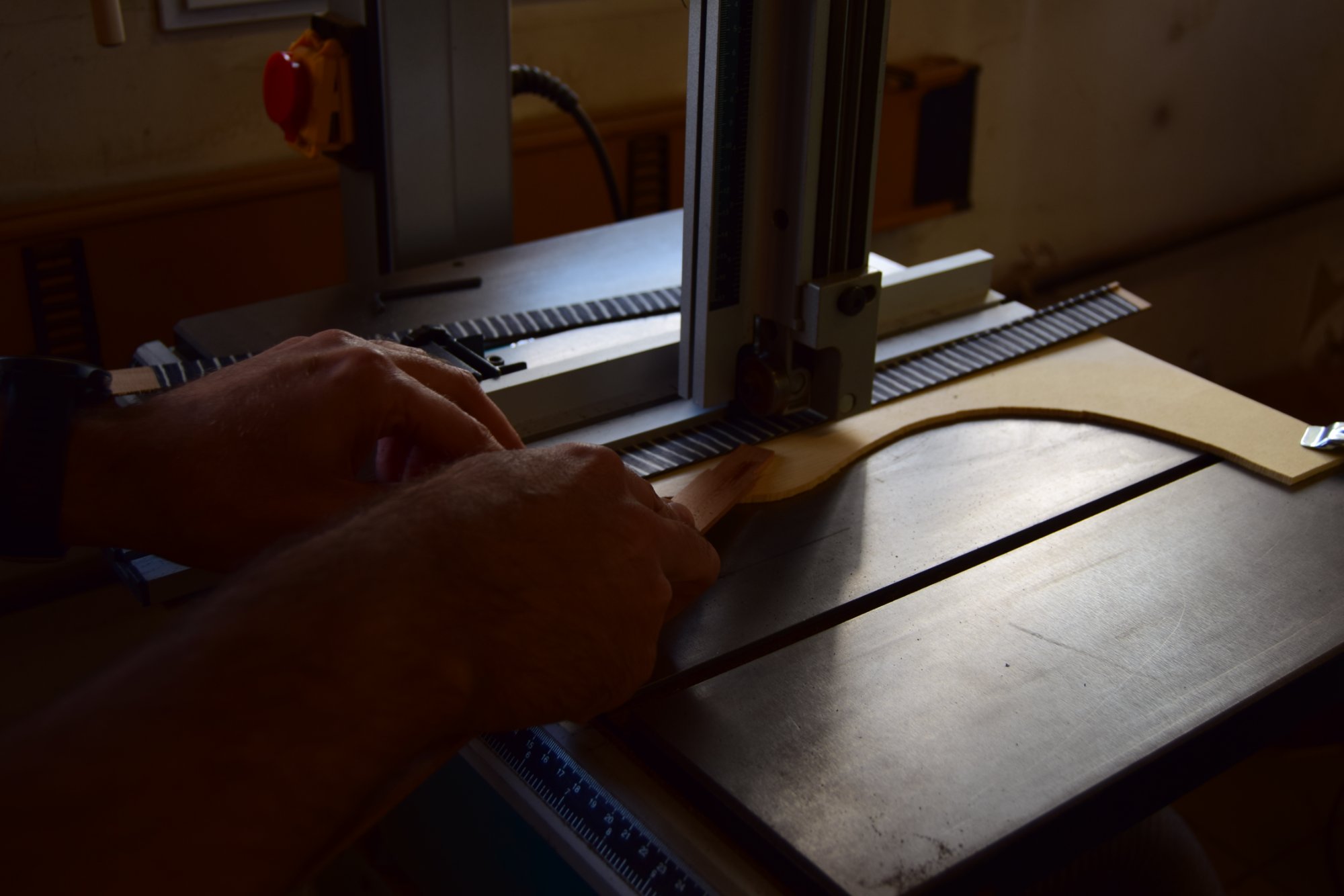 Thinning with a plane and MDF jig